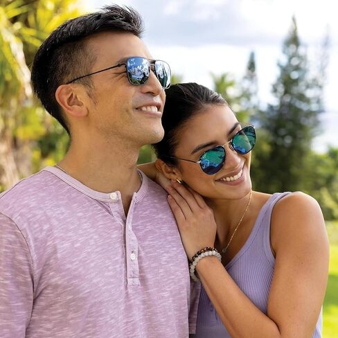 نظارة شمسية افياتور مستقطبة للشاطئ للرجال والنساء من ماوي جيم in Kuwait