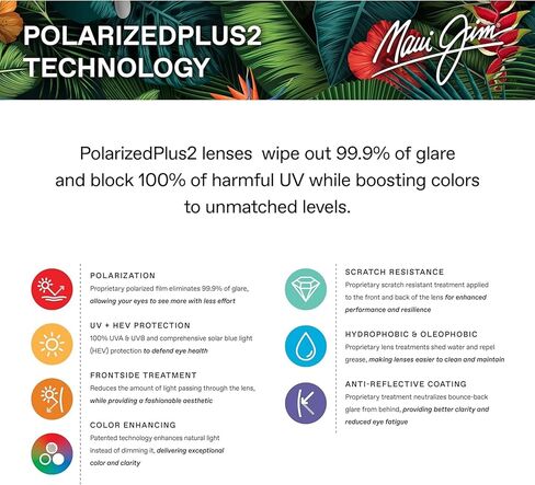 نظارة شمسية افياتور مستقطبة للشاطئ للرجال والنساء من ماوي جيم in Kuwait