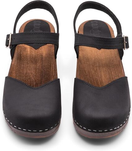 Sandgrens Swedish Handmade Wooden Clog Sandal | Saragasso in Kuwait