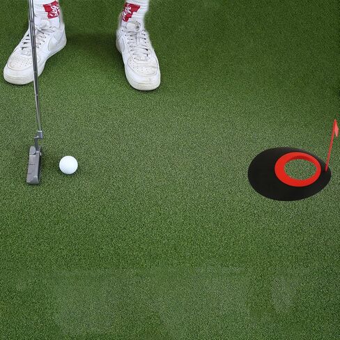 Golf Automatic Putting Cup, Golf Hole Auto Returning Practice for Training Indoor Golf Return Machine, Outdoor Garden Lawn Golf Ball Return Putting Cup in Saudi Arabia