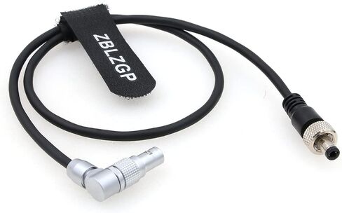 Rotatable Elbow 2 Pin Male to Locking 2.5 DC Power Cable for ARRI Alexa Classic Z CAM E2 to Atomos Ninja V PIX-E5 PIX-E5H PIX-E7 in Saudi Arabia