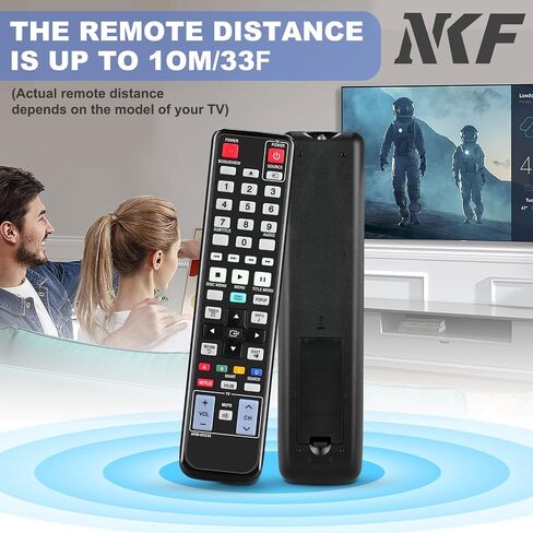 AK59-00123A Remote for Samsung DVD Blu-Ray Player Remote, Replacement for Samsung BD-D5490 BD-D5500 BD-D5700 BD-D6100C BD-D6500/ZV BD-D700 BD-D7500 BD-D7500B BD-D7000 BD-D5800 DVD Blu-Ray Player in Saudi Arabia
