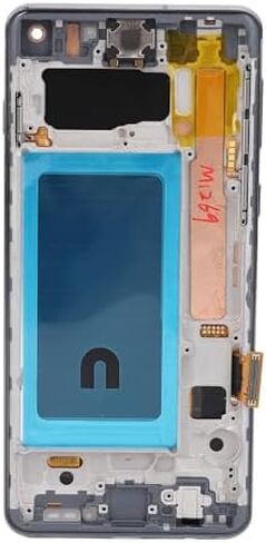 Screen for S10, Screen Replacement with Frame for S10 G9730 G973U G973W G973F, 6.1inch LCD Display Digitizer Assembly with Repair Tools (Black) in Saudi Arabia
