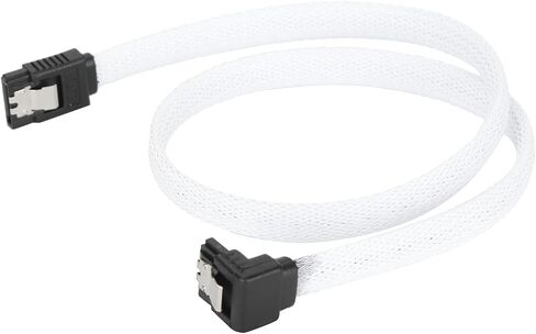 Keenso Cable 3.0 Fast Sperveed Solidstate Disk 8core Sexted Scart ، الكابلات البيضاء للقرص الثابت (أبيض (الكوع)) in Saudi Arabia