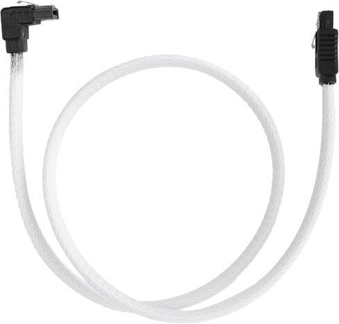 Keenso Cable 3.0 Fast Sperveed Solidstate Disk 8core Sexted Scart ، الكابلات البيضاء للقرص الثابت (أبيض (الكوع)) in Saudi Arabia