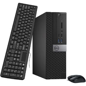 Dell OptiPlex 7040 SFF Desktop Computer PC Intel Quad Core i5-6500, 16GB RAM,512GB SSD, NVIDIA GT-730, WiFi, Bluetooth, HDMI, Windows10 Pro (Renewed)
