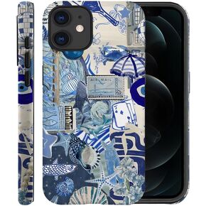 حالة لـ iPhone 16 Pro ، Case Frosted for Women Girls ، إسقاط خدش غلاف الحماية-الصيف الصيفية الساحلية in Kuwait