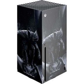 Skinit Schecal Gaming Gaming Conclible مع وحدة التحكم Xbox Series X - Comics DC Comics Arkham Origins Arkham Design