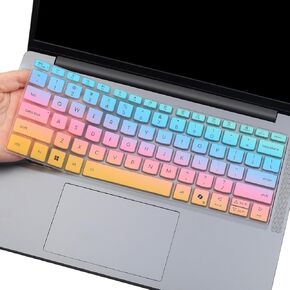 Keyboard Cover for 2025 2024 Yoga Slim7 14IMH9 14Q8X914 & Yoga Slim 7X 14Q8X9M 14.5" & Yoga Slim 7 15lLL9 15.6 Inch Laptop-Colorful