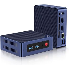 Beelink Mini S12 Pro Mini PC, Intel 12th Gen N100 (4C/4T, up to 3.4GHz), 16GB DDR4, 500GB SSD, Desktop Computer Support Dual HDMI 4K@60Hz, WiFi 6, BT5.2, NAS, Low Power