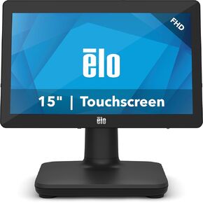 Elo EloPOS 15" Point of Sale System, 15-inch Touchscreen with i5, Win 10, 8GB RAM, 128GB SSD, and Stand with Connection Hub