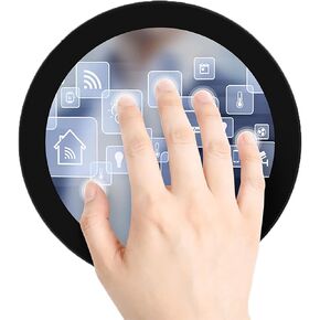 Waveshare 5inch HDMI Round Touch Display, 1080 x 1080 IPS LCD Screen, for Raspberry Pi & PC, 10-Point Touch, Driver Free