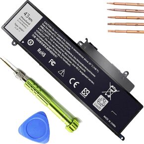 GK5KY Battery for Dell Ins 11 3147 3148 3152 Series for Ins 13 7353 7352 7347 7348 7359 7558 7568 Series Laptop Notebook Battery Fits Type 92NCT 4K8YH 04K8YH 092NCT 11.4V 43Wh