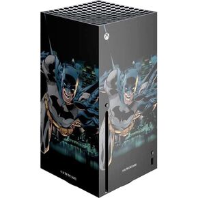 Skinit Decal Gaming Skin Compatible with Xbox Series X Console - Officially Licensed DC Comics Batman War on Crime Cover (Brazil) Design