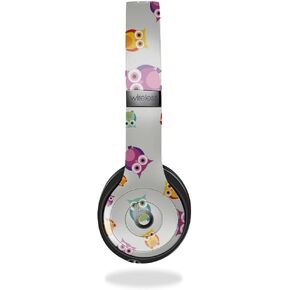 Headphone Skin Compatible with Beats Solo 4 - Owls - Premium 3M Vinyl Protective Wrap Decal Cover - Easy to Apply | Crafted in The USA by MightySkins