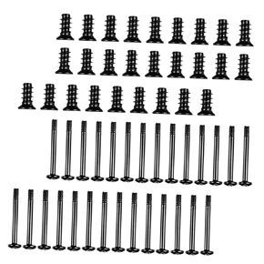 1set Computer Case Fan Mounting Screws for Heat Sink and Radiator Easy Installation Screw Kit for Cooling Fans