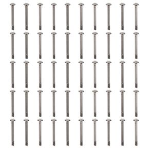 Housoutil 50pcs Pc Case Fan Screws Self Tapping Pc Fan Mount Screws Round Head for Computer Case