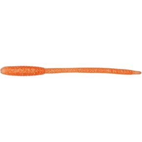 Nikko Pin Tail Worm 1.9", Glow Orange 598