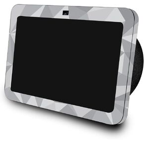 تتوافق البشرة مع Amazon Echo Show 8 (3rd Gen ، 2023) - Polygon الرمادي - غطاء ملصق واقي فينيل 3M Premium 3M - يسهل تطبيقه | مصنوع في الولايات المتحدة الأمريكية من قبل Mayyskins