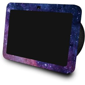 Skin Compatible with Amazon Echo Show 8 (3rd Gen, 2023) - Violet Stars - Premium 3M Vinyl Protective Wrap Decal Cover - Easy to Apply | Crafted in The USA by MightySkins