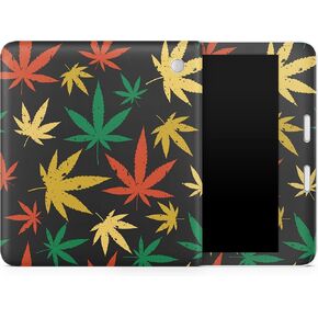 Tablet Skin Compatible with Kobo Libra 2 (2023) - Rastafari Kush - Premium 3M Vinyl Protective Wrap Decal Cover - Easy to Apply | Crafted in The USA by MightySkins