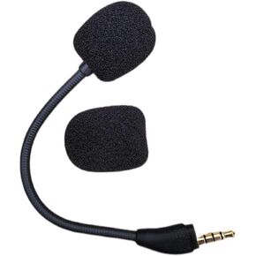 TNE Mic Replacement for Cloud 2 Wireless Headset Game Microphone Boom only for Wireless HyperX Cloud 2 II PS5 Xbox One Nintendo Switch Computer PC Gaming Headphones