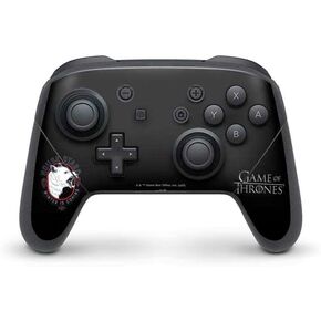 Skinit Decal Gaming Skin Compatible with Nintendo Switch Pro Controller - Officially Licensed Game of Thrones: The Iron Throne Design