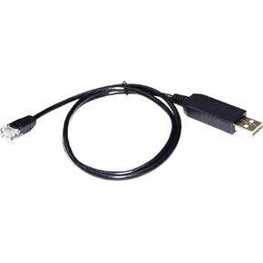 TS2400 LIFEPO4 BMS PC Communication Console Cable ، FT232RL Chip USB RS232 to RJ11 6P4C ADAPTER Serial Kable (3.6M) in Kuwait