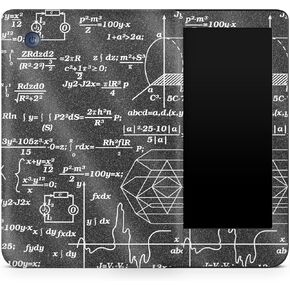Glossy Glitter Tablet Skin Compatible with Kobo Clara 2E (2022) - Mathematical - Premium 3M Vinyl Protective Wrap Decal Cover - Easy to Apply | Crafted in The USA by MightySkins