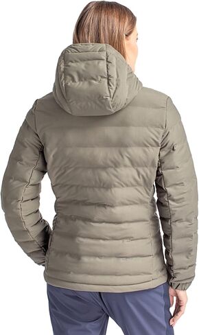 Cutter & Buck Mission Ridge Repreve Eco Insulated Womens Puffer Jacket, Black, Large in Saudi Arabia