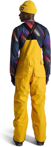 Burton Men's Reserve Bib Pant, True Black, X-Small in Saudi Arabia