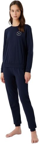 Emporio Armani Women's Essential Studs Logo Pyjamas in Saudi Arabia