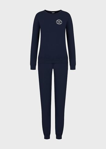 Emporio Armani Women's Essential Studs Logo Pyjamas in Saudi Arabia