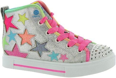 Skechers Unisex-Child Toes Twinkle Sparks-Star Glitz Sneaker in Saudi Arabia