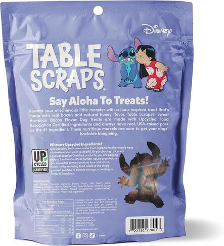 Table Scraps Disney Sweet Hawaiian Bacon Recipe Dog Treats 5 oz in Saudi Arabia