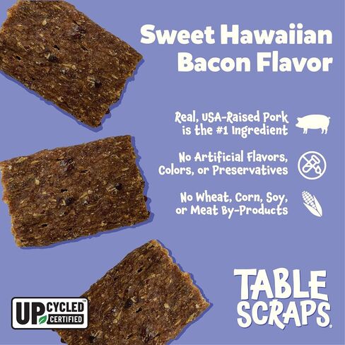Table Scraps Disney Sweet Hawaiian Bacon Recipe Dog Treats 5 oz in Saudi Arabia