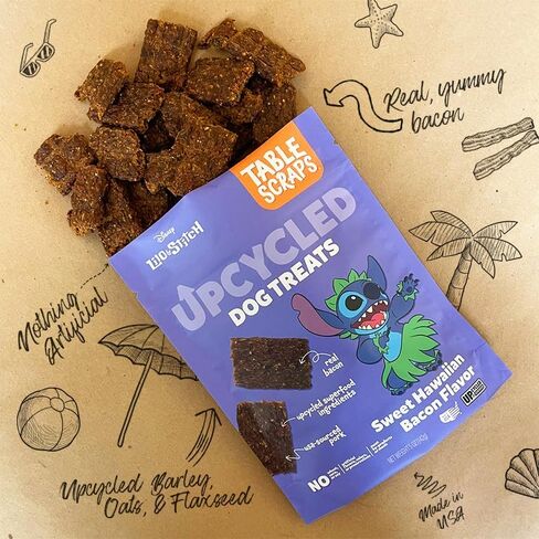 Table Scraps Disney Sweet Hawaiian Bacon Recipe Dog Treats 5 oz in Saudi Arabia