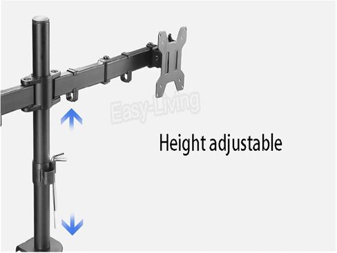 حركة كاملة 360 درجة 6 شاشات حامل مراقبة 10 "-24" LCD LED شاشة Mount Arm تحميل 9 كجم كل رأس (حامل سطح المكتب) in Saudi Arabia