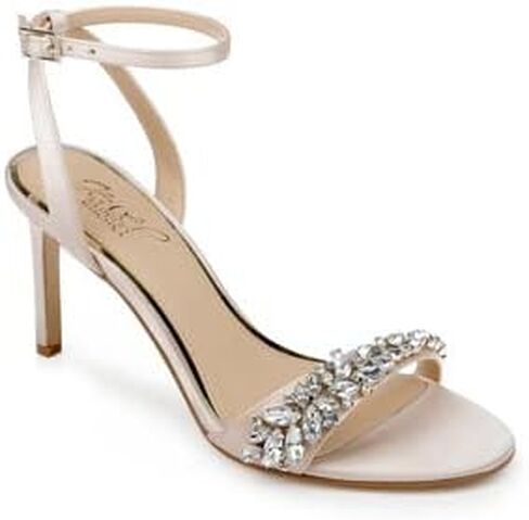 Jewel Badgley Mischka Dallyce Ankle Strap Stiletto Sandal in Kuwait