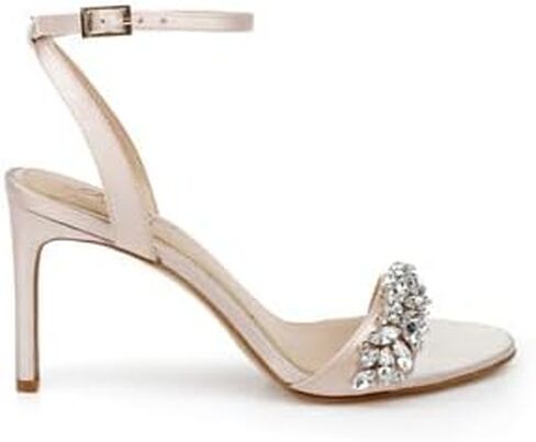 Jewel Badgley Mischka Dallyce Ankle Strap Stiletto Sandal in Kuwait