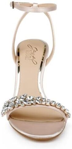 Jewel Badgley Mischka Dallyce Ankle Strap Stiletto Sandal in Kuwait