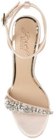 Jewel Badgley Mischka Dallyce Ankle Strap Stiletto Sandal in Kuwait