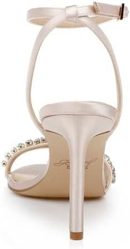 Jewel Badgley Mischka Dallyce Ankle Strap Stiletto Sandal in Kuwait