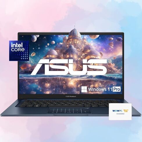 Asus vivobook الكمبيوتر المحمول | 24 جيجابايت ذاكرة الوصول العشوائي | 1TB PCIE SSD التخزين | 14 "عرض FHD | Intel 12th Generation 6 Core Processor | Bluetooth | Hdmi | Thin & Light | Windows 11 Pro | W/Wowpc Recovery USB (متجدد) in Saudi Arabia