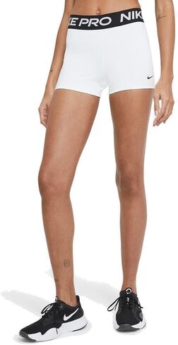 NIKE Pro Women's 3" Shorts CZ9857-836 (Vivid ORAN), Size 2XL in Saudi Arabia