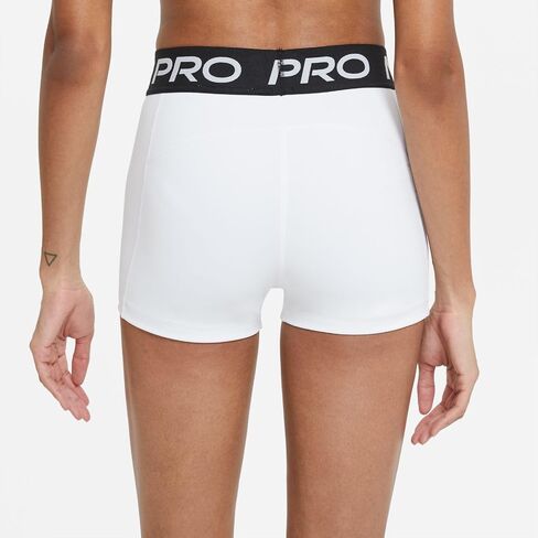 NIKE Pro Women's 3" Shorts CZ9857-836 (Vivid ORAN), Size 2XL in Saudi Arabia