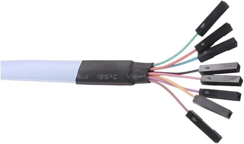 USB to Serial Cable RS232 Converter Adapter F1T-D2I Header 8 Pins 8P 1.8M in Saudi Arabia