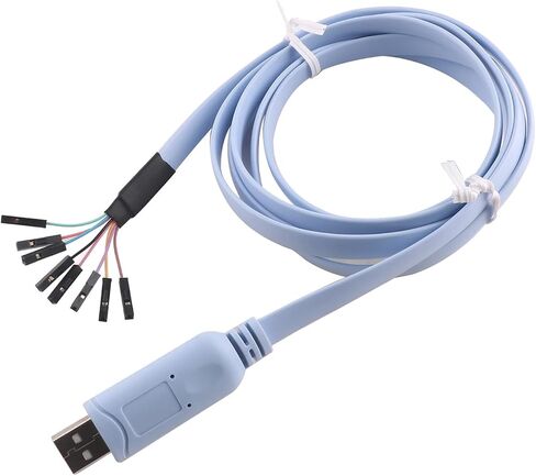 USB to Serial Cable RS232 Converter Adapter F1T-D2I Header 8 Pins 8P 1.8M in Saudi Arabia