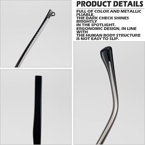 زوج واحد من ذراع استبدال النظارات المعدنية، استبدال إطار النظارات الشمسية، استبدال أرجل ذراع النظارات الشمسية العالمية للنظارات المعدنية الرقيقة، النظارات الشمسية (شفاف) in Kuwait