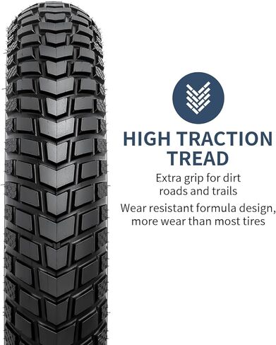 YUNSCM 2-PCS 20" Heavy Duty Fat Bike Tires 20x4.0/98-406 60TPI and 20" Bike Tubes Schrader Valve Compatible with Mountain/Off Road E-Bike 20 x 4.0 Bicycle Tires and Tubes (YS-910) in Saudi Arabia